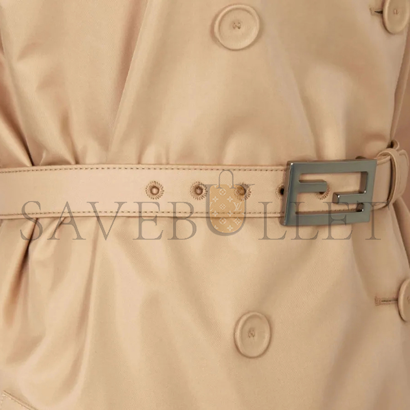 FENDI BELTED TRENCH COAT FF8980AK6DF1KE0